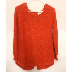 Sparrow by Anthropolie Orange Sweater